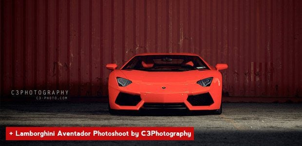 Lamborghini Aventador Photoshoot by C3Photography
